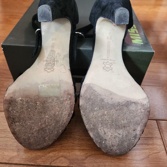 Miss Sixty Harald strappy suede heels EU size 39 - Picture 7 of 8